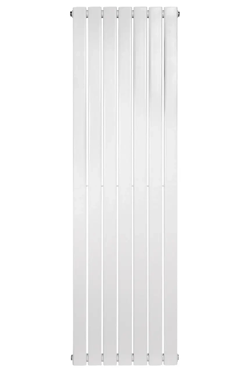 Вертикальний радіатор опалення ARTTIDESIGN Livorno II 7/1800/476 білий матовий Фото - 1